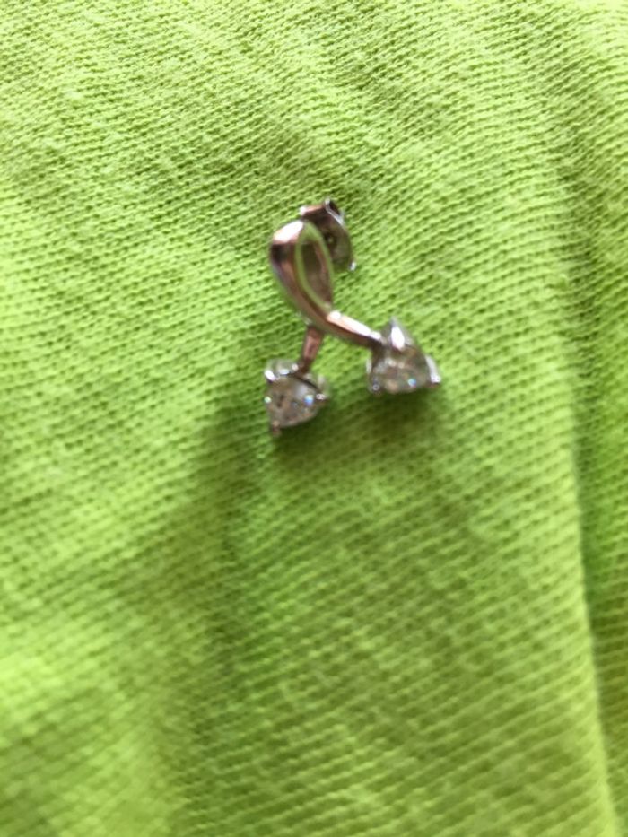 Boucles d’oreilles argent 925 - photo numéro 2