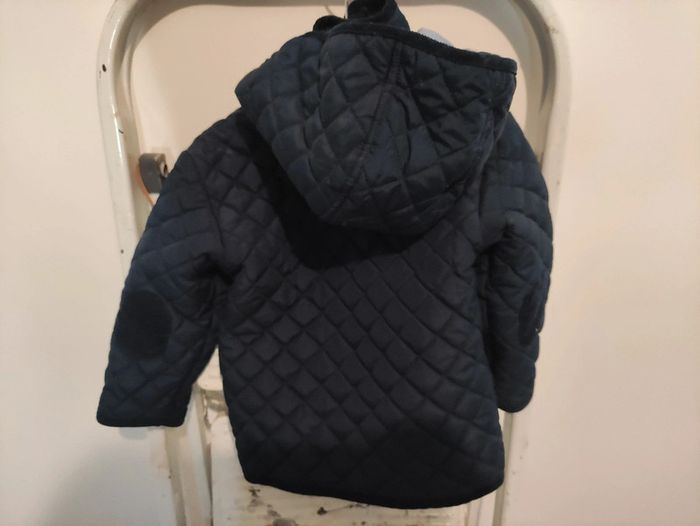 Veste bleu à capuche bébé garçon ZY 72-76cm 9/12mois - photo numéro 2