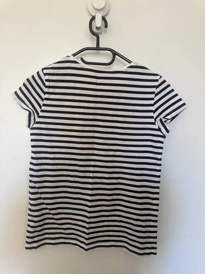 T-shirt marinière manche courte été - photo numéro 4