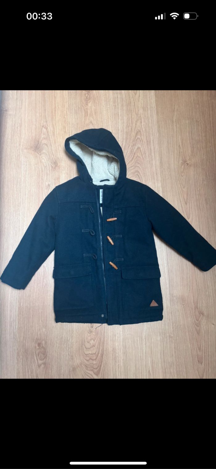 Duffle coat manteau chaud garçon vertbaudet  6 ans