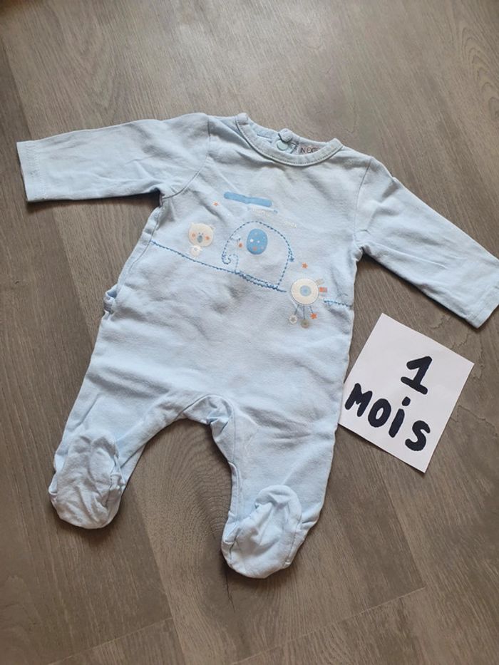 Pyjama 1mois garçon fin