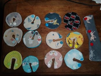 Lot 12 Pads et protège tubulure