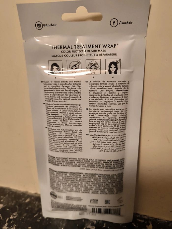 Masque ikoo pour colorés ou abîmés en charlotte neuf - photo numéro 2