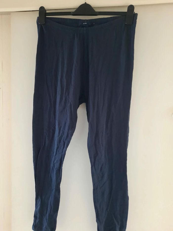 Legging bleu marine taille 50 52
