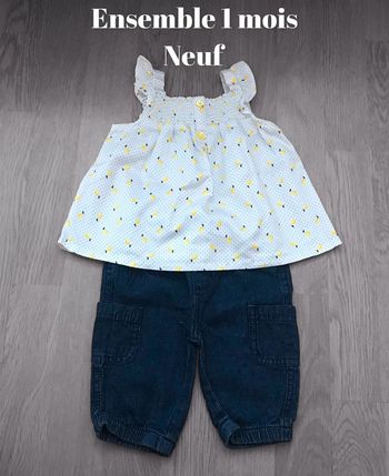Ensemble 1 mois neuf