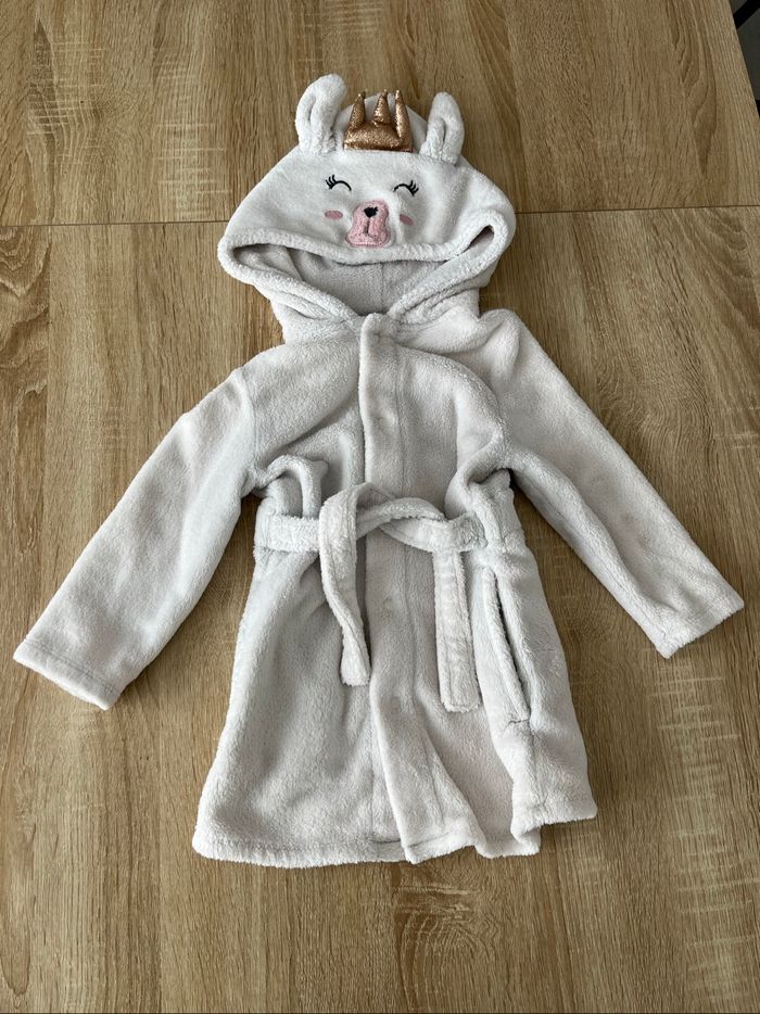Peignoir polaire 3 ans