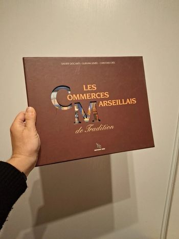 Coffret livre les commerces marseillais de tradition
