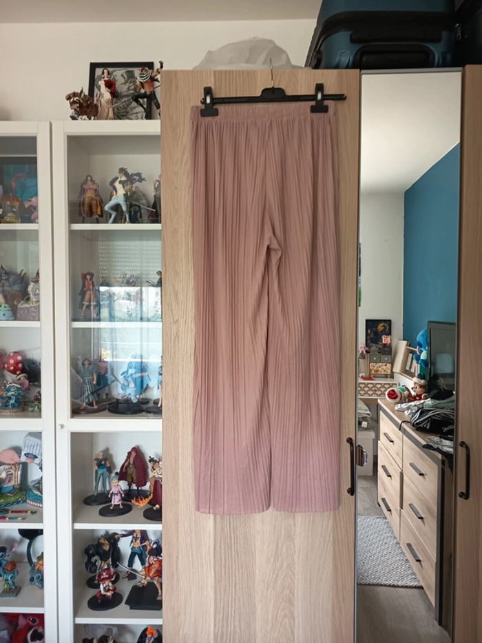 Pantalon fluide rose pâle - Taille L/XL - photo numéro 6
