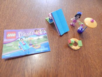 Lego friends 30401, Le toboggan en mousse de la piscine
