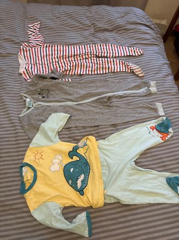 Lot de 3 pyjamas en 18 mois