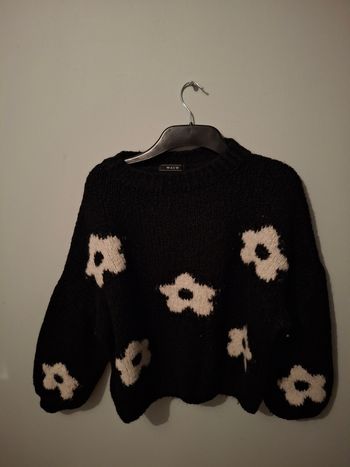 Pull fleurs 
