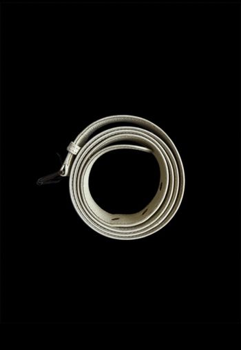 Ceinture Gucci blanche 90 cm en cuir