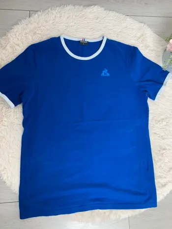 T shirt bleu le coq sportif