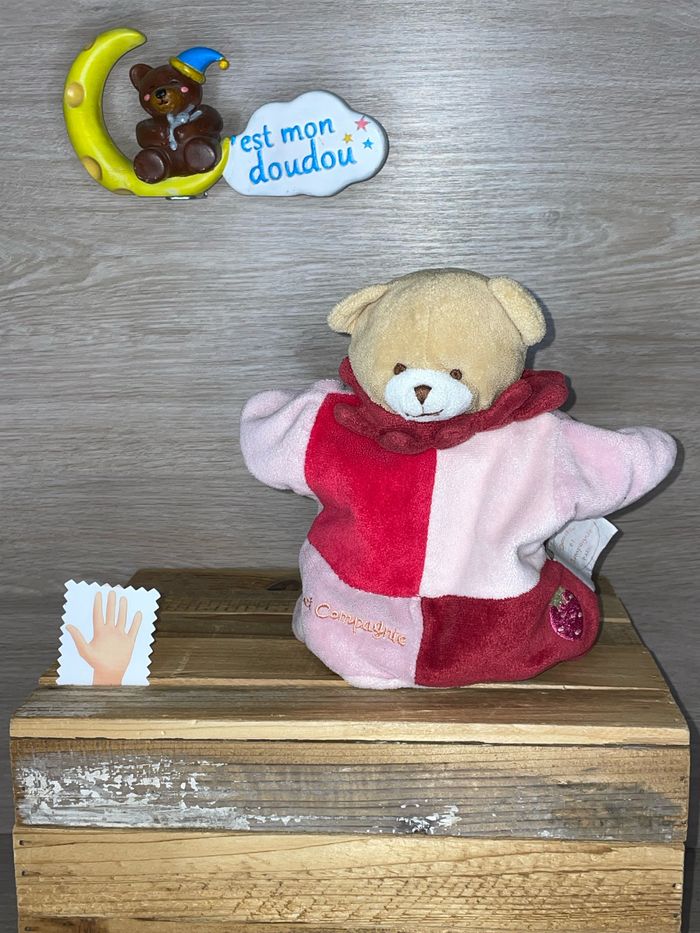 DDC184 doudou et compagnie ours 🐻