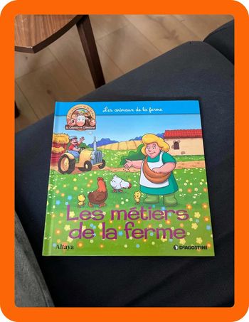 Livre pour enfants sur les animaux de la ferme altaya les métiers de la ferme