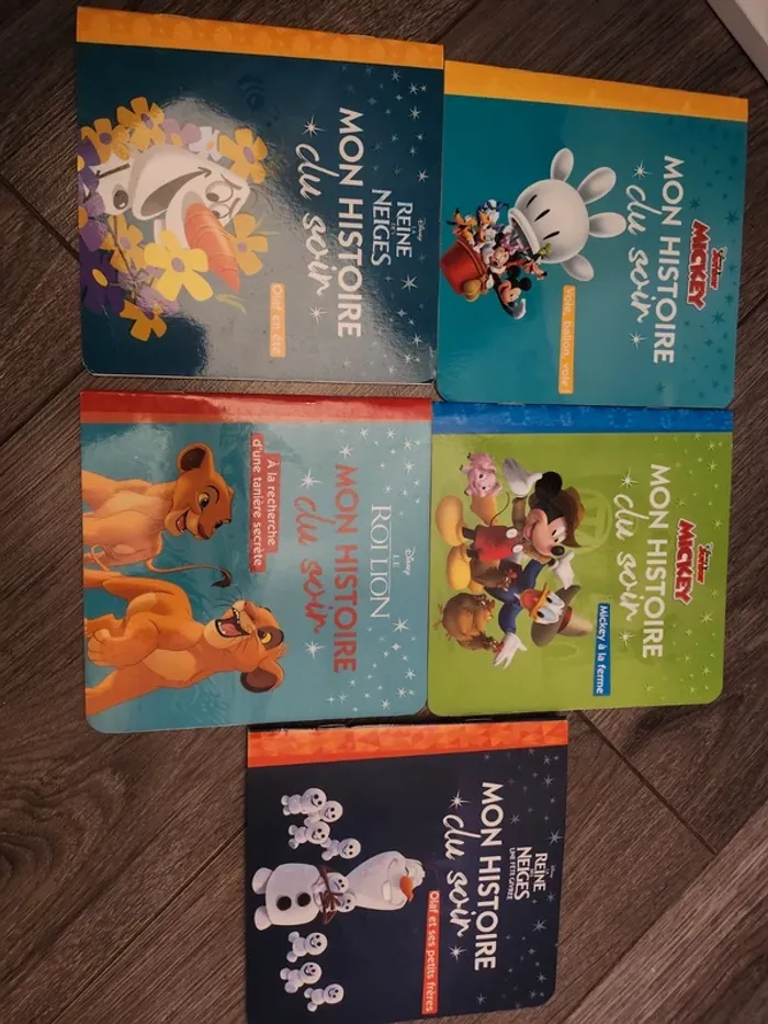 Lot livres disney