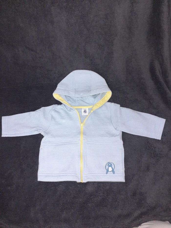 Gilet garçon 6 mois Petit Bateau - photo numéro 2