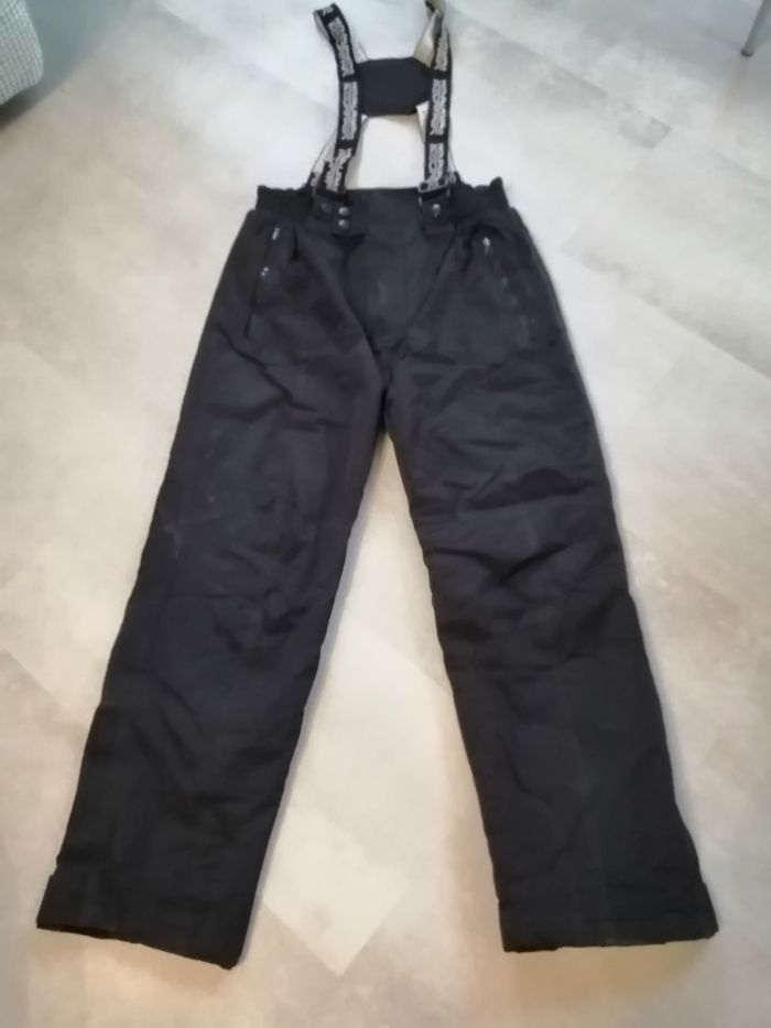 Pantalon À Bretelles Noir S Himalaya - photo numéro 2