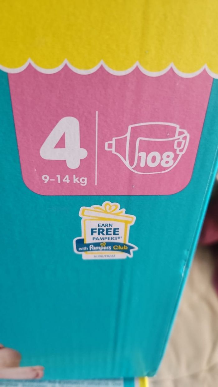 Lot 2 pack Pampers taille 4 - photo numéro 2