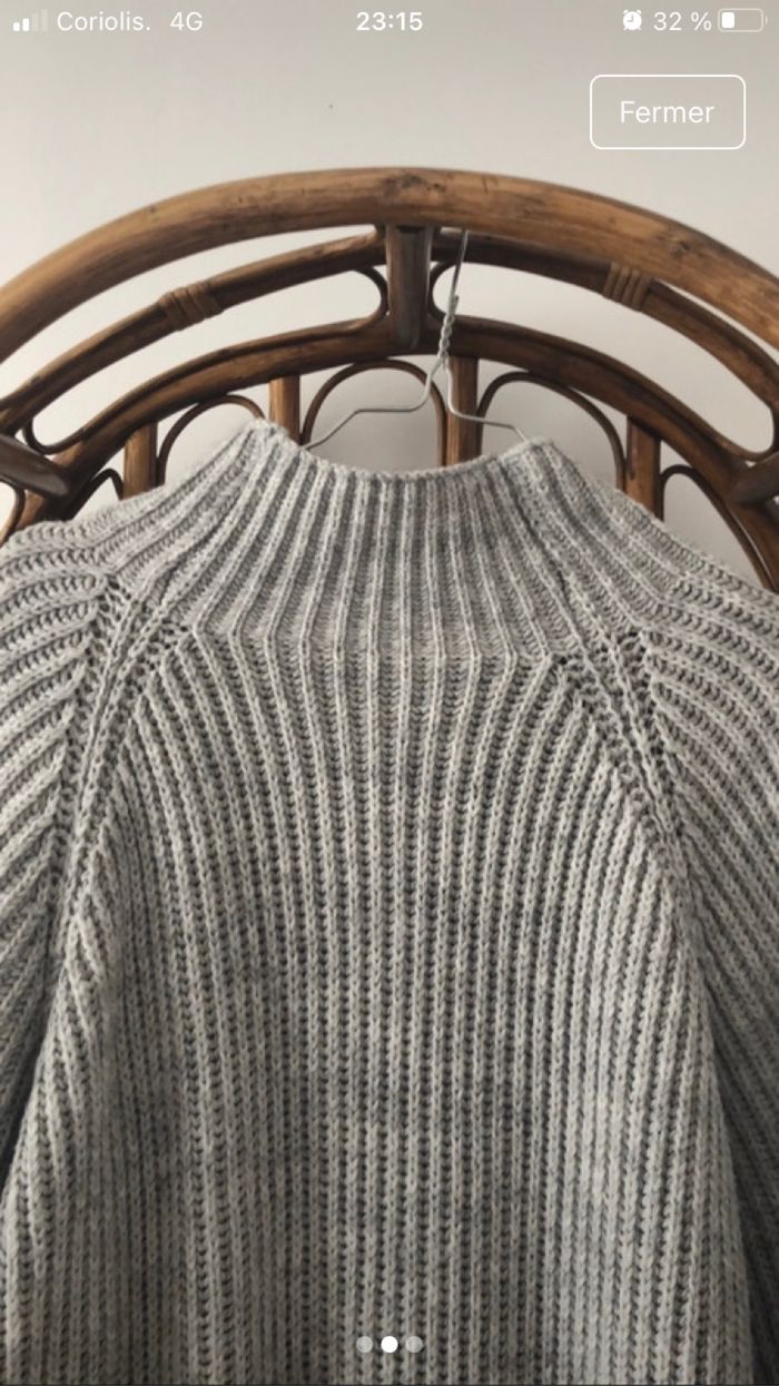 Pull long col rond - photo numéro 2