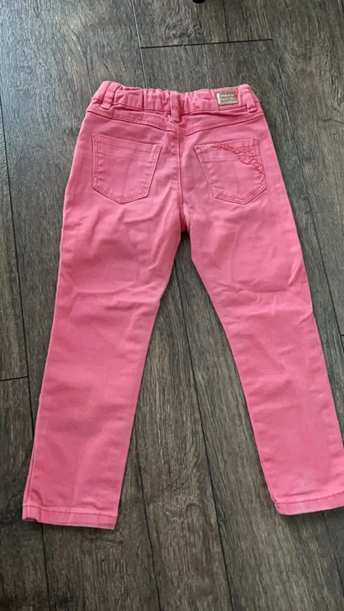 Pantalon rose fille - photo numéro 3