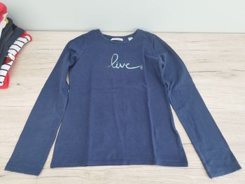 Tee-shirt manches longues fille 8 ans