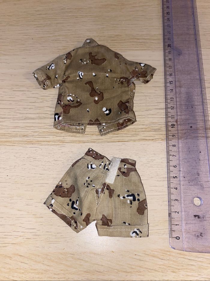 GI Joe tenue militaire short veste jacket army duke - photo numéro 4