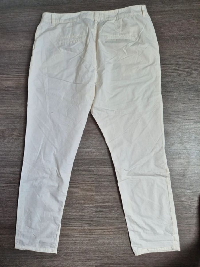 Pantalon écru Etam - photo numéro 2