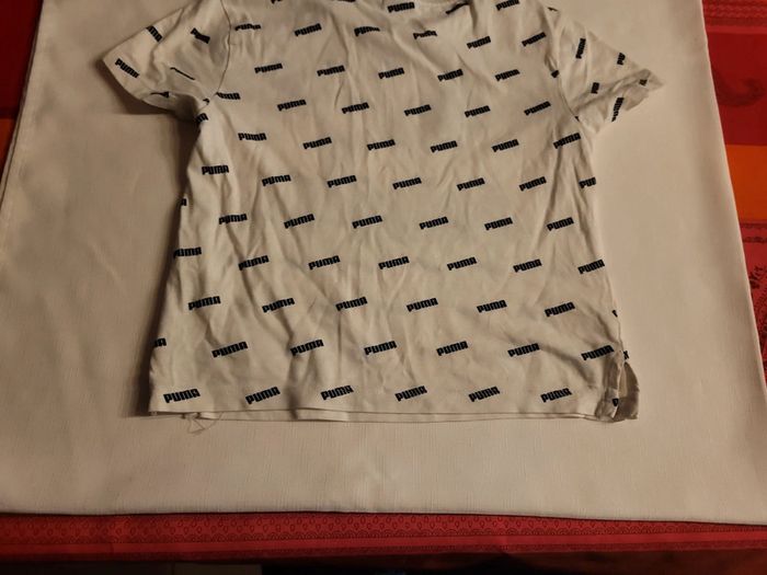 T-shirt blanc Puma - photo numéro 7