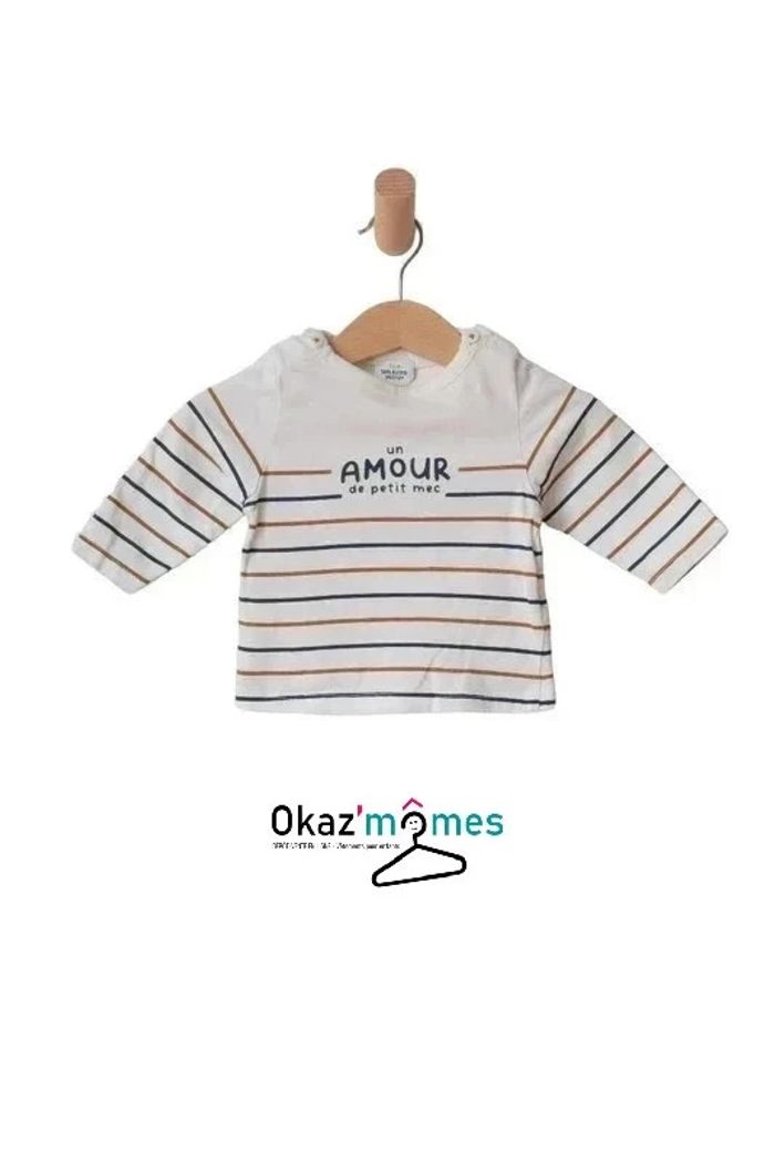 Ensemble "Un amour de petit mec" - Tape à l'oeil 3 mois (59cm) - photo numéro 2