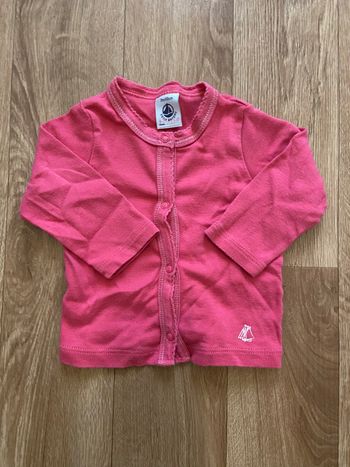 Gilet léger fille 3 mois