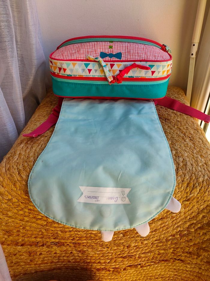 Cartable Nicolas le Loup - Lilliputiens - photo numéro 4