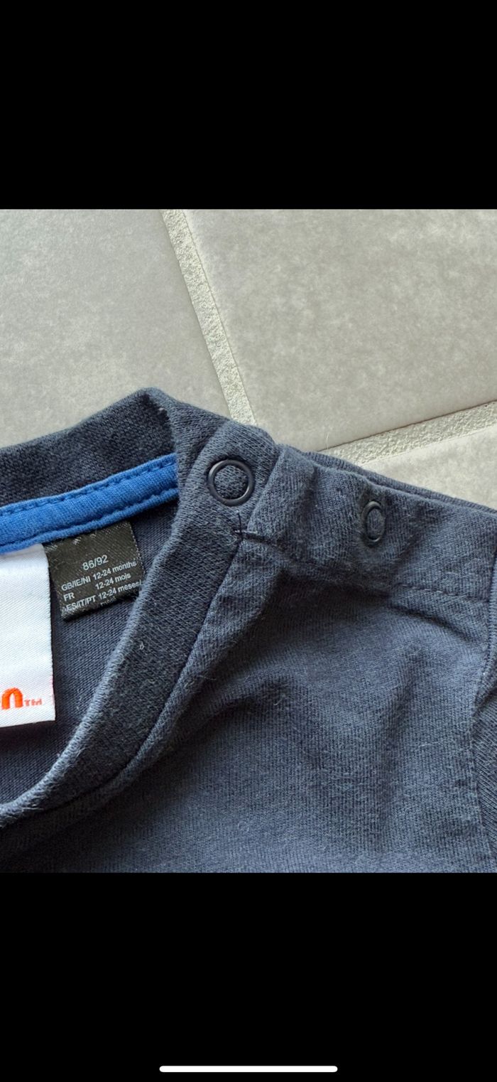 Tee shirt manches courtes Chase Pat Patrouille 24 mois - photo numéro 8