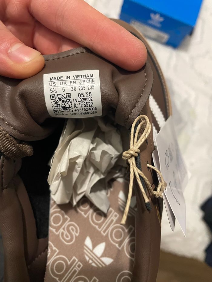 Adidas Samba marron - photo numéro 3