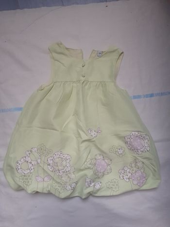 Robe vert pistache