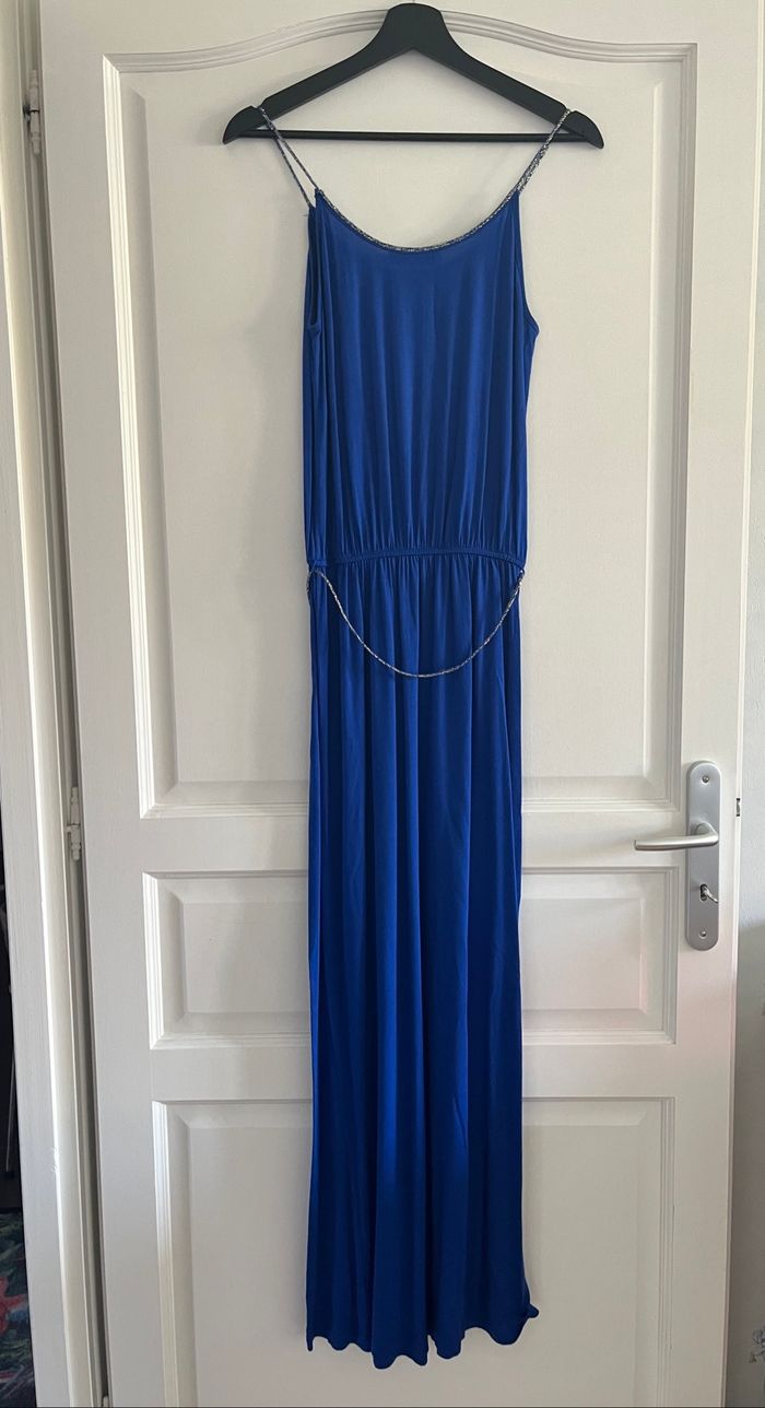 Robe longue bleue - photo numéro 4