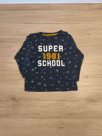 Tee-shirt manches longues 24 mois