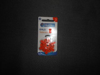 Lot de 6 piles R26+ (Audika) neuves