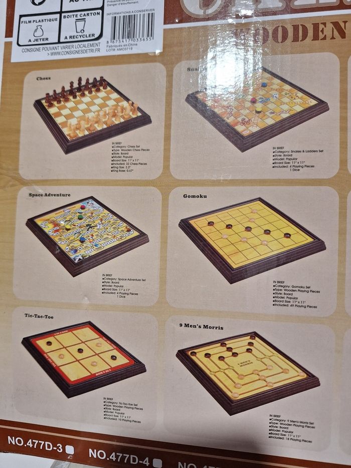 Jeux de société 12 en 1 - photo numéro 3