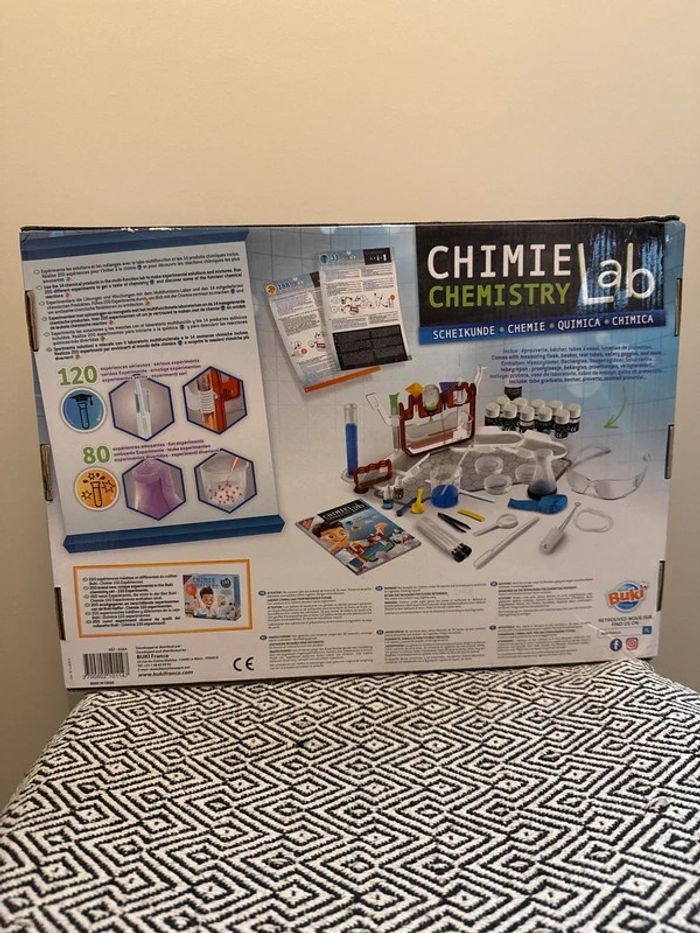 Buki - Coffret "Chimie Lab " 200 expériences -Dès 8 ans - photo numéro 2