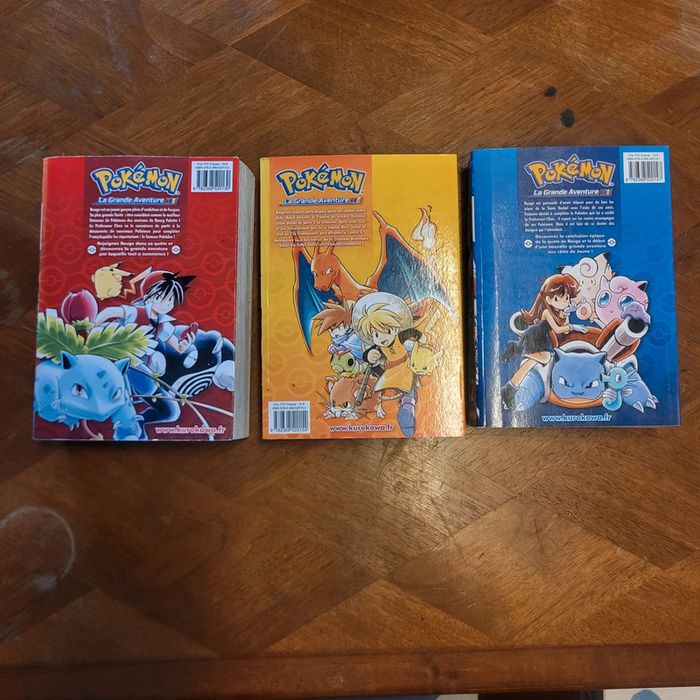 Lot manga Pokémon La grande aventure tome 1 à 3 - photo numéro 2