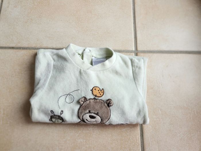 Pyjama velours taille 3 mois - photo numéro 4