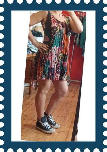 Robe multicolore Patrice Breal taille 40