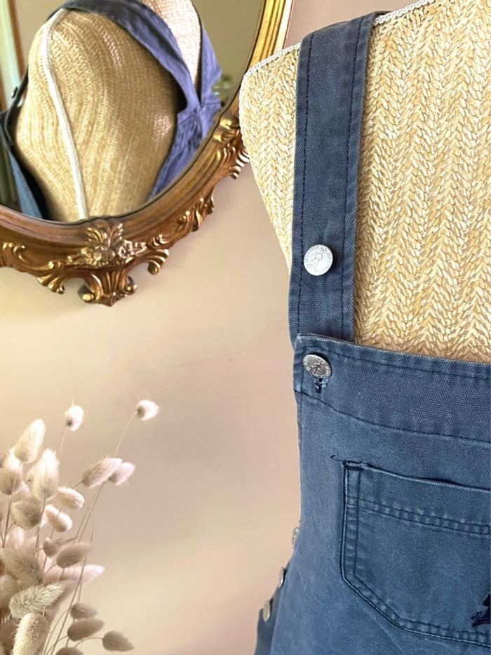 Salopette jupe en Denim jean- Taille 40 - jennyfer - photo numéro 5