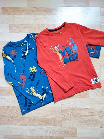 Lot de 2 t-shirts ML neufs Losan en Taille 6 ans