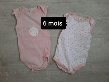 Lot de 2 bodys