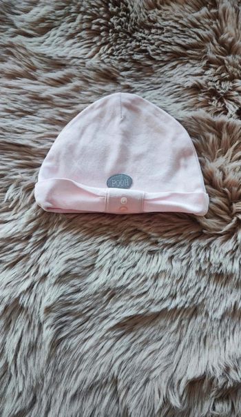Bonnet rose winnie l’ourson 6 mois