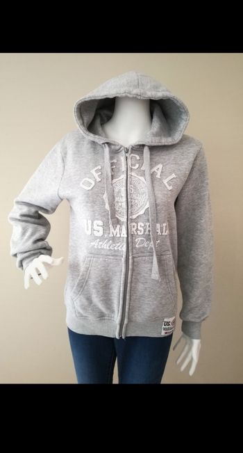 Sweat à capuche zippé Marshall