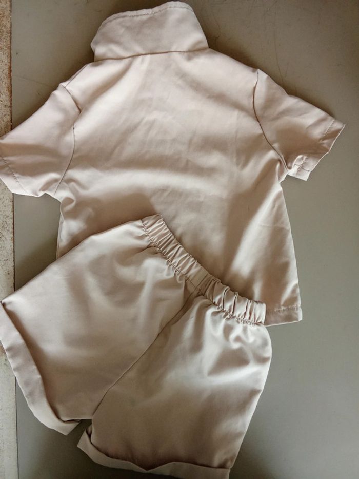 Ensemble été short tee short fashion boy shein taille 12-18 mois - photo numéro 2