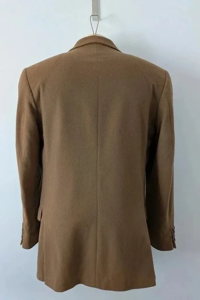 Veste vintage en laine et cachemire - taille S/M - photo numéro 3